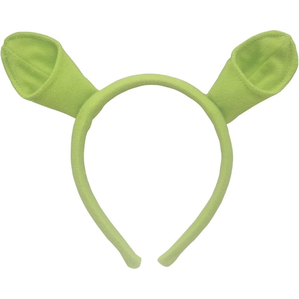 Green Ogre Headband Halloween Costume Accessories for Cosplay Party Fun